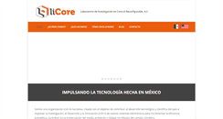 Desktop Screenshot of licore.org