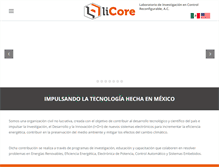 Tablet Screenshot of licore.org